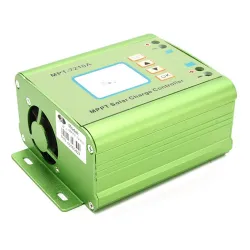 MPT-7210A - stop aluminium - regulator ładowania panelu słonecznego MPPT / wyświetlacz LCDSolar