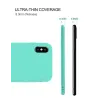 Soft silicone cover case - Candy Pudding - for iPhone - dark blueProtection
