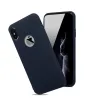 Blødt silikone cover - Candy Pudding - til iPhone - mørkeblå