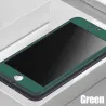 Luksus 360 heldeksel - med herdet glass skjermbeskytter - for iPhone - grønn