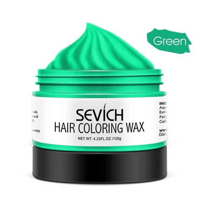 Cera per capelli forte - tintura temporanea per capelli - 9 colori diversi
