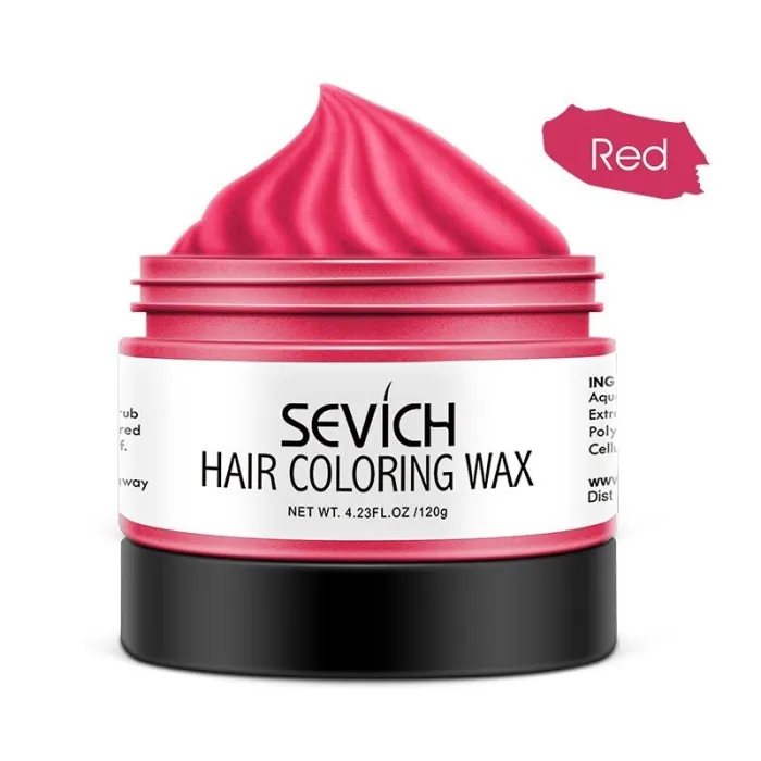 Cera per capelli forte - tintura temporanea per capelli - 9 colori diversi