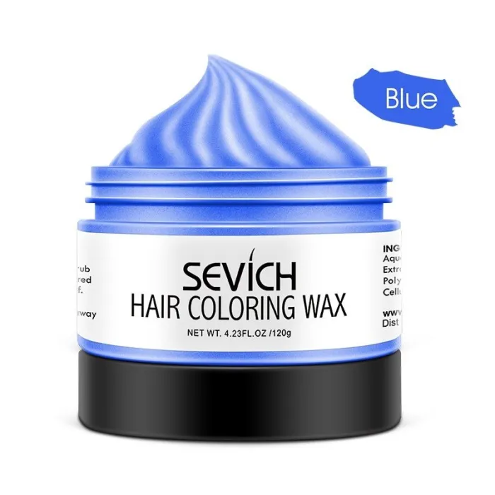Cera per capelli forte - tintura temporanea per capelli - 9 colori diversi