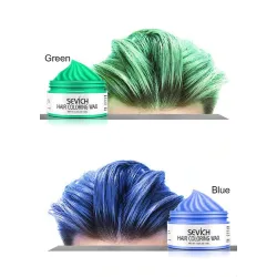 Cera per capelli forte - tintura temporanea per capelli - 9 colori diversi