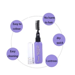 Gesso colorante per capelli - mascara temporaneo per capelli - lavabile