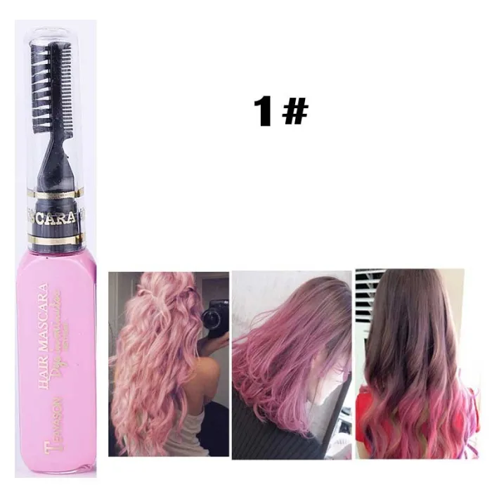 Gesso colorante per capelli - mascara temporaneo per capelli - lavabile
