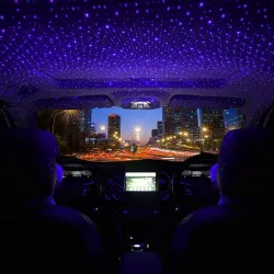 Mini USB projector - LED - car interior roof decoration - starry skyStyling parts