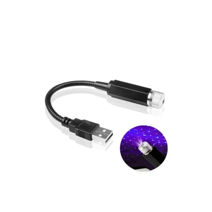 Mini USB projector - LED - car interior roof decoration - starry skyStyling parts