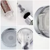 SPA-duschhuvud - med anjonfilter - 3 justerbara funktioner
