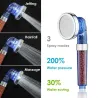 SPA-duschhuvud - med anjonfilter - 3 justerbara funktioner