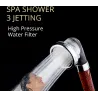 SPA douchekop - met anionfilter - 3 instelbare functiesDouchekop