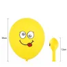 GlobosBig Eyes - globos sonrientes - 12 pulgadas - 10 piezas