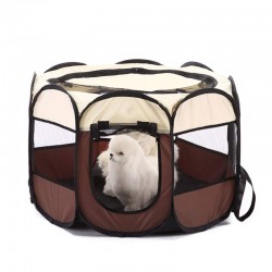 Tenda portatile per animali domestici - box pieghevole - esterno / interno