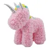 Día de San ValentínUnicornio rosa - hecho de rosas infinitas - 40 cm