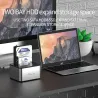 5GBP - USB 3.0 - aluminum dual Bay - docking station - HDD caseHDD case