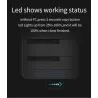 5GBP - USB 3.0 - aluminium dual Bay - dockingstation - HDD etui