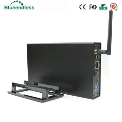 Externes Aluminiumgehäuse – Nas-WLAN-Router – Repeater – 300 Mbit/s – HDD3.5-Sata-auf-USB-3.0-Gehäuse