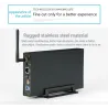 Externes Aluminiumgehäuse – Nas-WLAN-Router – Repeater – 300 Mbit/s – HDD3.5-Sata-auf-USB-3.0-Gehäuse