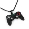 Trendy halskæde - Gamepad med rhinestones - unisex
