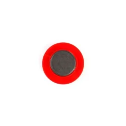 Runde magnetiske knapper - køleskabsmagneter - 10 stk