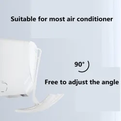 Air conditioner windshield - anti-direct blowing shield - adjustableInterior