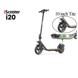 iScooter - i20 elektrisk skoter - 10 tums luftfyllt däck - 25km/h - 7,5Ah batteri