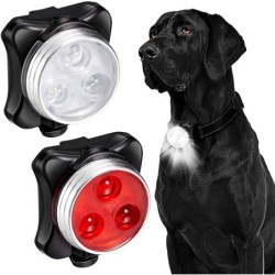 Lampka do obroży dla zwierząt - LED - bezpieczeństwo - spacery w nocyObroże & Smycze