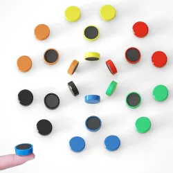 Round fridge magnets - 60 piecesFridge magnets