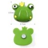 Dekorative kjøleskapsmagneter - grønne frosker - 6 stk