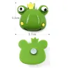 Imanes de neveraImanes de nevera decorativos - ranas verdes - 6 piezas