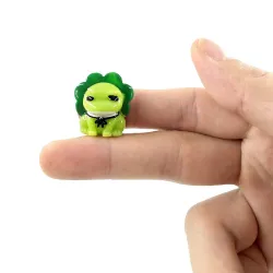 Imanes de neveraImanes de nevera decorativos - ranas verdes - 6 piezas