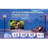 PS7 - 120 tum - 16:9 projektionsduk - reflekterande vikbar projektorduk