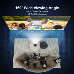 PS7 - 120 inch - 16:9 projection screen - reflective foldable projector screenProjectors