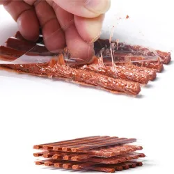 Slanglösa däckreparationsgummilister - 50 stycken