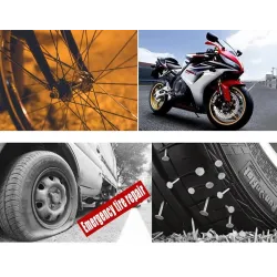Autoreifen-Reparaturset - Flickstreifen - mit Aufbewahrungstasche