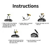 Autobandenreparatieset - bandenreparatiestrips - met opbergtasBanden reparatie onderdelen