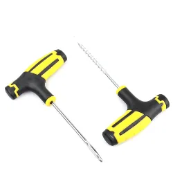 Pneu de voiture - kit de réparation - bandes de caoutchouc - outil à aiguille - outils