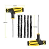 Pneu de voiture - kit de réparation - bandes de caoutchouc - outil à aiguille - outils