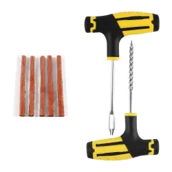 Pneu de voiture - kit de réparation - bandes de caoutchouc - outil à aiguille - outils