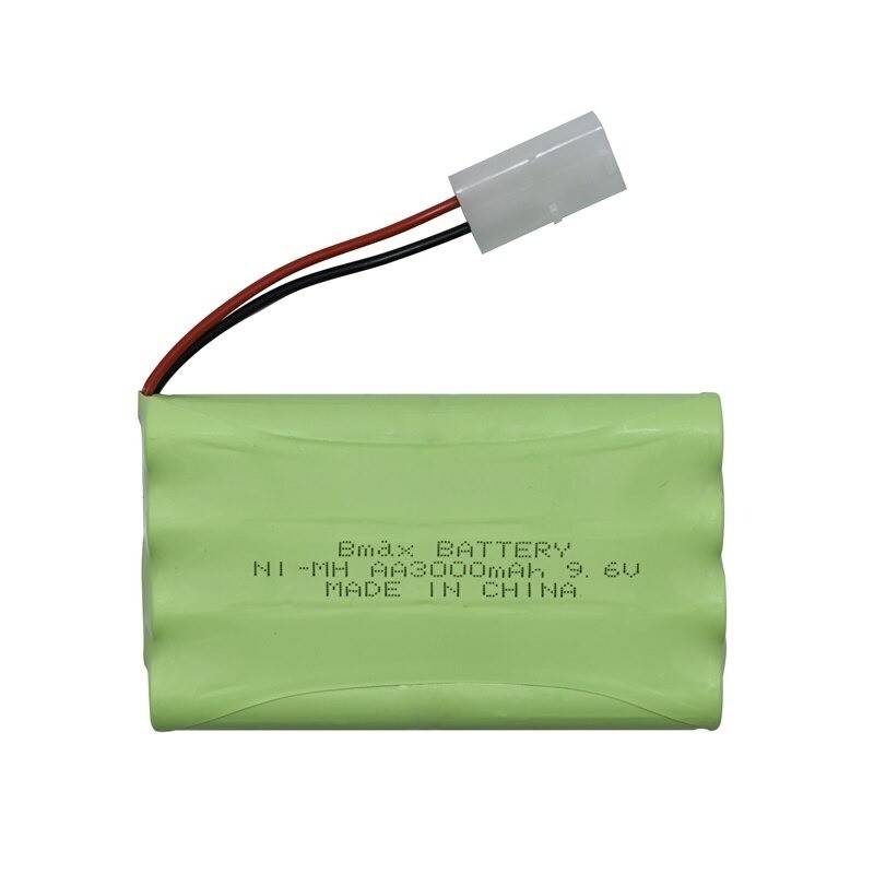Bateria Ni-MH de 9,6 V - 3000 mah - recarregável - carregador de 9,6 V - para brinquedos RC