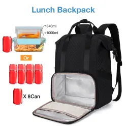 Sac à dos de voyage / pique-nique - rangement isotherme pour le déjeuner - port de charge - grande capacité
