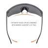 Overdimensjonerte sportssolbriller - unisex