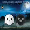Halloween spökdocka - vändbar - dubbelsidig - glöd i mörker