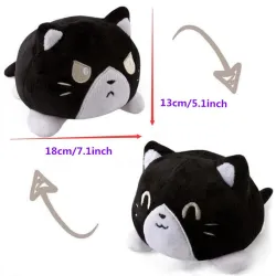Jouet double face - réversible - chat - licorne - tortue