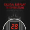 Akvarium nedsenkbar varmeovn - LCD display - justerbar - konstant temperaturkontroll