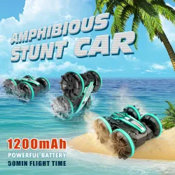 CarrosSinovan - 4WD - Coche RC - control remoto - resistente al agua - 2.4G - 1200mAh