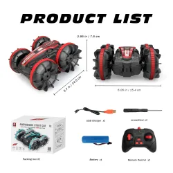 CarrosSinovan - 4WD - Coche RC - control remoto - resistente al agua - 2.4G - 1200mAh