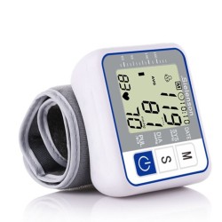 Monitor eletrônico de pressão arterial de pulso - monitor digital LCD