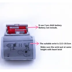 Tensiomètre électronique au poignet - Moniteur numérique LCD