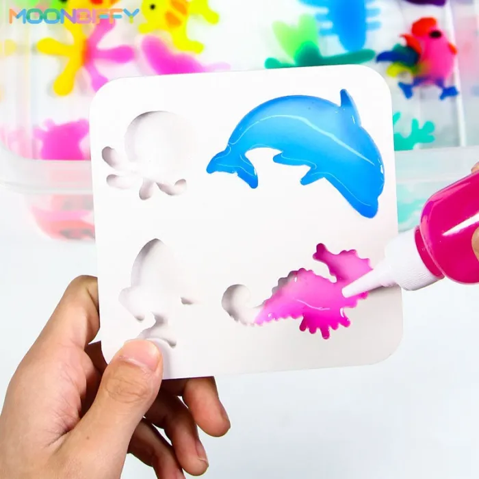 Jouets aquatiques magiques - elfe de l'eau - animaux de l'océan - fabriquez vos propres jouets spongieux